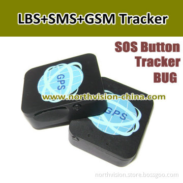Quad Band Sos Cheapest GSM Tracker with Free Ie Serve